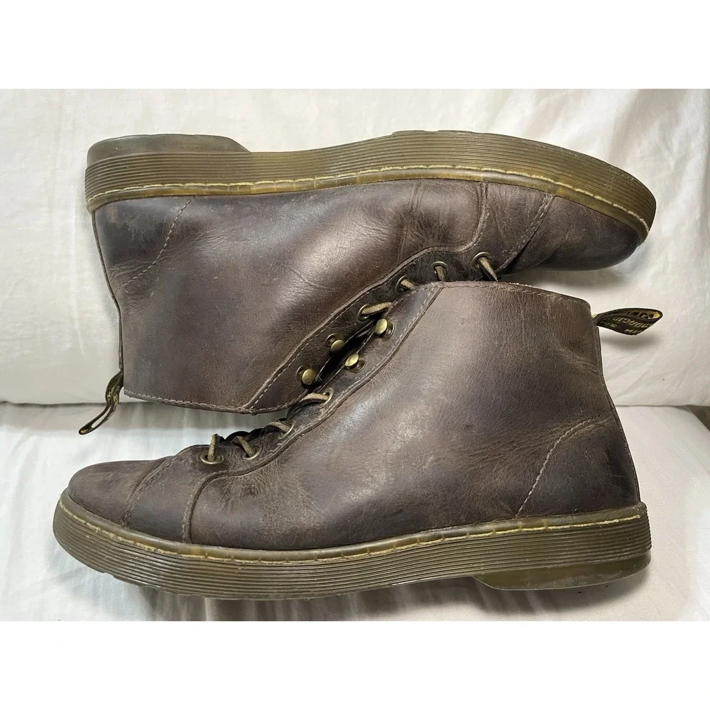 Dr. Martens Boot US: M 9 Coburg Mid 6-eye Brown Leather AW004 SK09S